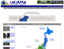 Tablet Screenshot of livejapan.org